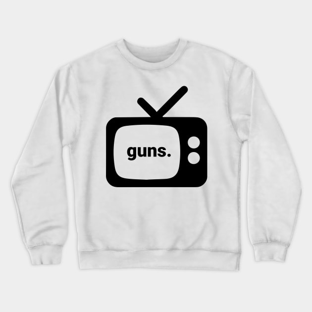 guns Crewneck Sweatshirt by RehdPanda